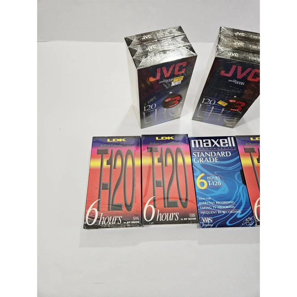 VHS Tapes Assorted Lot‎ 10 Total NEW
